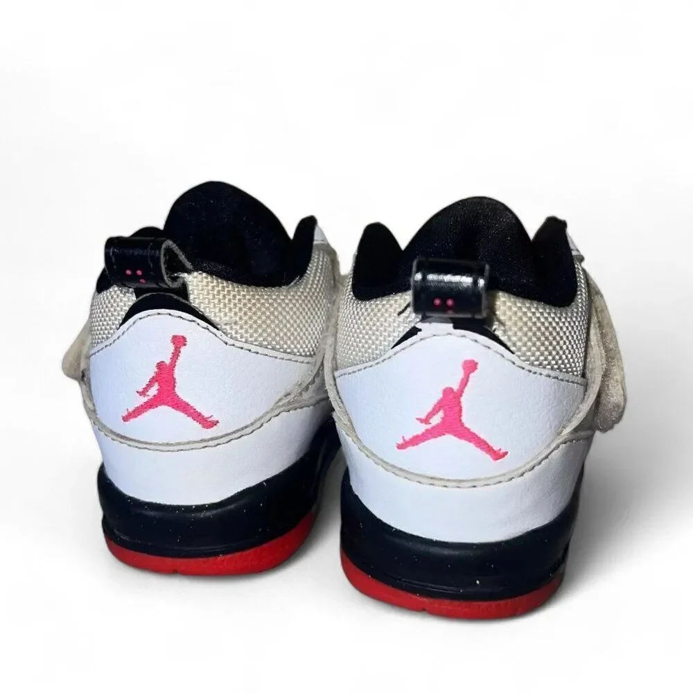 Jordan Flight 45 GT White / Hyper Pink / Black 644875-109‎ Toddler 5 C